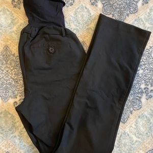 XS Motherhood Maternity black pants